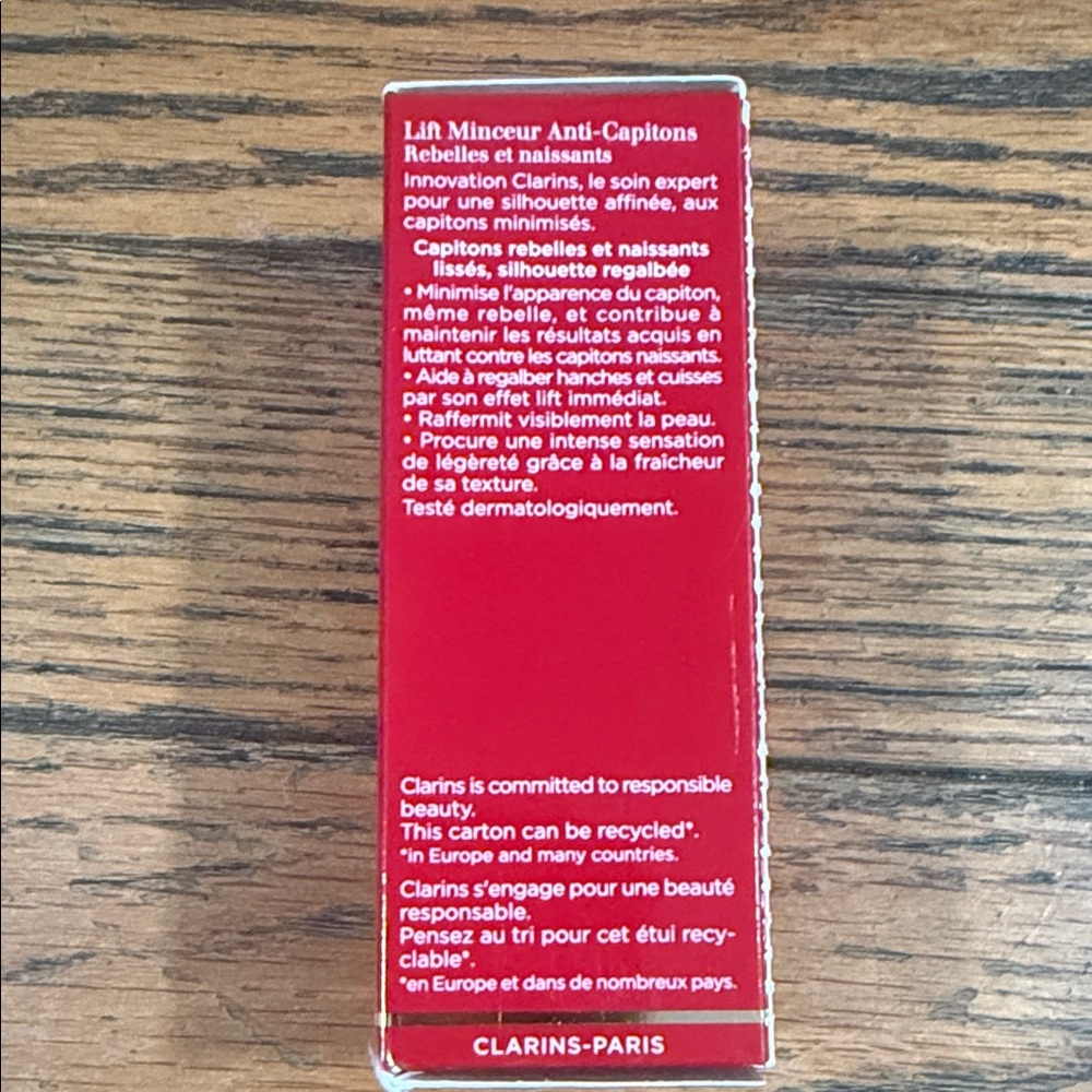 Clarins Red Body Lift Cellulite Control 30ml - Picture 2 of 4